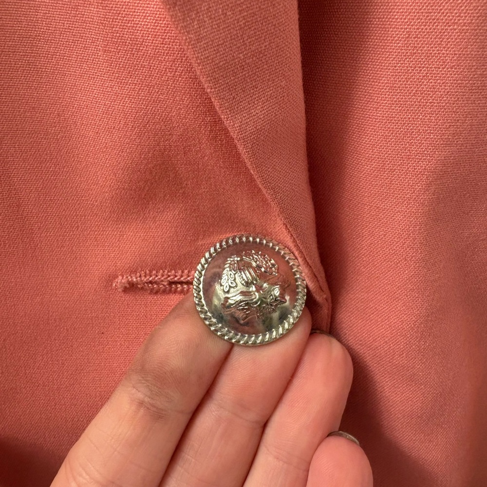 Zara Basic Coral Jacket - Picture 3 of 3